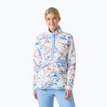 Női polár pulóver Helly Hansen Maridalen Printed Fleece white slope map aop