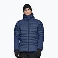 Férfi pehelykabát NORRONA Falketind Down 750 Zip Hood indigo night