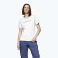 Női póló NORRONA Cotton Viking pure white
