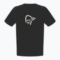 Férfi póló NORRONA Cotton Viking caviar black/snowdrop 4