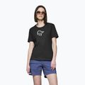 Női póló NORRONA Cotton Viking caviar black
