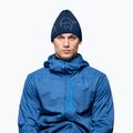 Téli sapka NORRONA MerinoUll Logo Beanie indigo night melange 2