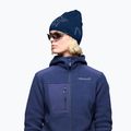 Téli sapka NORRONA MerinoUll Logo Beanie indigo night melange 5