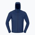 Férfi trekking pulóver NORRONA Falketind Warm2 Stretch Hood indigo night 5