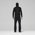 Férfi trekking pulóver NORRONA Falketind Warm2 Stretch Hood caviar black 3
