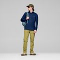 Férfi trekking pulóver NORRONA Femund Warm1 Zip Neck indigo night 2