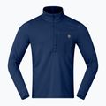 Férfi trekking pulóver NORRONA Femund Warm1 Zip Neck indigo night 5