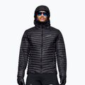 Férfi pehelykabát Norrona Trollveggen Down800 Super Light Hood Caviar Black
