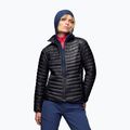 Női pehelykabát NORRONA Trollveggen Down800 Super Light caviar black