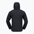 Férfi bélelt kabát NORRONA Femund Thermo60 Zip Hood caviar black 2