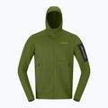Férfi trekking pulóver NORRONA Falketind Warm2 Stretch Hood pesto 5