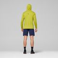 Férfi trekking pulóver NORRONA Falketind Warm1 Hood golden lime/olive night 3