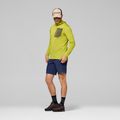 Férfi trekking pulóver NORRONA Falketind Warm1 Hood golden lime/olive night 5