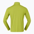 Férfi trekking pulóver NORRONA Femund Warm1 Zip Neck golden lime/olive night 6