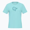 Női póló NORRONA Cotton Viking aqua haze 5