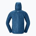Férfi pehelykabát Norrona Trollveggen Down800 Super Light Hood dark blue 6