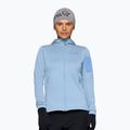 Női túra pulóver NORRONA Falketind Warm2 Stretch Hood cashmere blue/allure