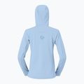 Női túra pulóver NORRONA Falketind Warm2 Stretch Hood cashmere blue/allure 6