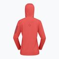 Női túra pulóver NORRONA Falketind Warm1 Hood deep sea coral/baked apple 6