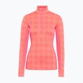 Női Termoaktiv pulóver KARI TRAA Rose Half Zip bubblegum