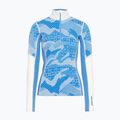 Női Termoaktiv pulóver KARI TRAA Olea Half Zip ocean 5