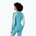 Női Termoaktiv pulóver KARI TRAA Mila Half Zip blue lagoon 3