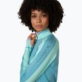 Női Termoaktiv pulóver KARI TRAA Mila Half Zip blue lagoon 4