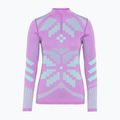 Női Termoaktiv pulóver KARI TRAA Faith Half Zip violet 4