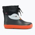 Gyermek gumicsizma Viking Footwear Alv Barefoot Mancsnyom fekete 8