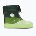 Gyermek gumicsizma Viking Footwear Alv Barefoot Mancsnyom világoszöld/zöld 8