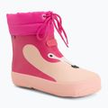 Gyerek gumicsizma Viking Alv Barefoot Paw Print light pink/magenta