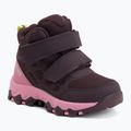 Gyermekcipő Viking Footwear Track Mid 2V vízálló szilva/többszínű