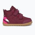 Gyermek barefoot cipő Viking Footwear Alv Barefoot Mid 2V vízálló bordó 8