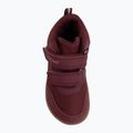Gyerek barefoot cipők Viking Alv Barefoot Mid 2V Waterproof burgundy 4