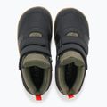 Gyermek barefoot cipő Viking Footwear Aspen Barefoot Mid 2V vízálló fekete 12