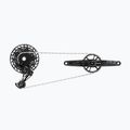 SRAM NX Eagle DUB BOOST váltócsoport fekete 00.7918.076.003
