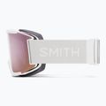 Síszemüveg Smith Squad white vapor/chromapop everyday rose gold mirror 8