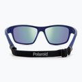 Polaroid PLD 7037/S matt kék/szürkészöld tükrös polarizált napszemüveg 5