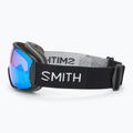 Síszemüveg Smith Moment black/chromapop everyday green mirror 4