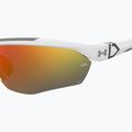 Férfi Under Armour Yard Pro matt fehér/narancssárga többrétegű oleofób napszemüveg 7