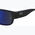 Férfi Under Armour Scorcher matt fekete kék/kék égszínkék tükrös napszemüveg 7