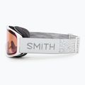 Síszemüveg Smith Rally white chunky knit/blue sensor mirror 4