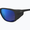 Férfi Under Armour Glacial matt fekete/szürkéskék tükör ezüst polarizált napszemüveg o 7