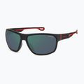 Carrera 4018/S férfi matt fekete piros/zöld szürke magas kontrasztú antireflex napszemüveg 2