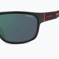 Carrera 4018/S férfi matt fekete piros/zöld szürke magas kontrasztú antireflex napszemüveg 6