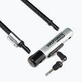 Kryptonite Kryptolok Standard U-Lock + Kryptoflex kábel fekete/szürke kerékpárzár 3