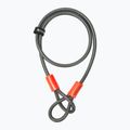 Kryptonite Kryptolok Standard U-Lock + Kryptoflex kábel fekete/szürke kerékpárzár 4