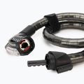 Kerékpárzár Kryptonite KryptoFlex 2080 Armored Combo Cable black 3