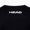HEAD Topspin gyermek teniszpóló fekete-narancs 816062 4