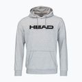 Férfi tenisz pulóver HEAD Club Byron Hoodie szürke 811449GM 811449GM